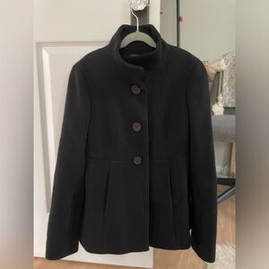 J. Crew black coat
